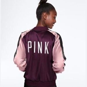 Victoria's Secret PINK Satin Bomber Jacket